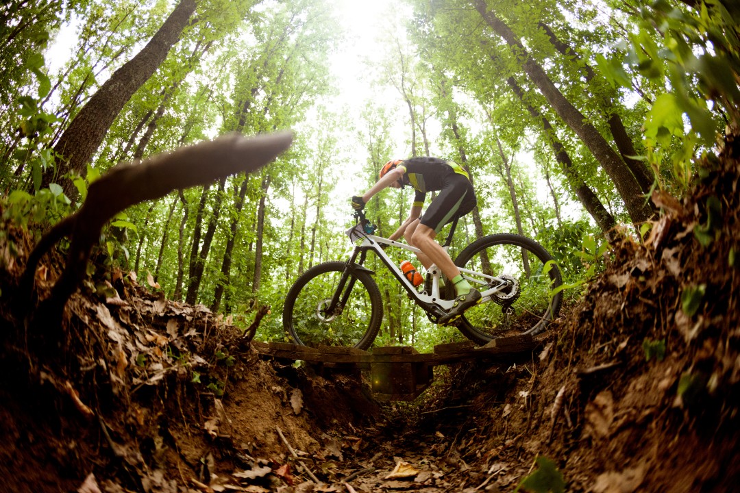 mountain biking in the Ozarks